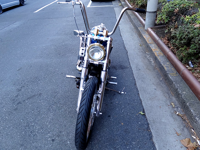 FATECH Custom Harley Davidson "ANTIQUE SAPPHIRE"