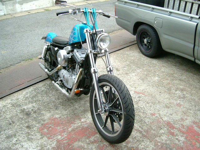 FATECH Custom Harley Davidson "BLUE THUNDER"