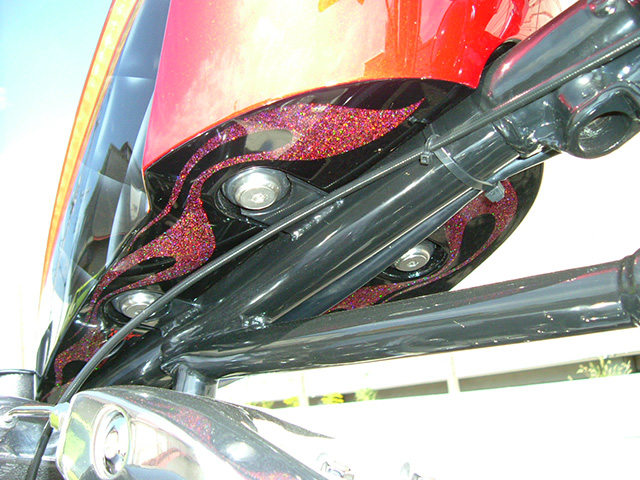 FATECH Custom Harley Davidson "GLOW GLIDE"
