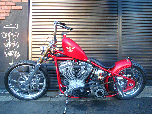 FATECH Custom Harley Davidson "ROUGH NECK"